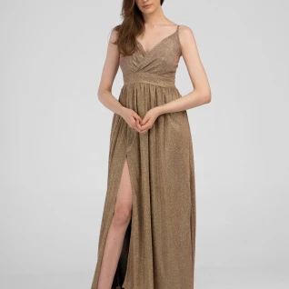 Коктейльное платье "Золото"р.42