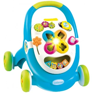 Каталка-ходунки Smoby Cottons. голубая