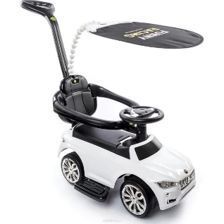 Машина-толокар с ручкой JEEPSY