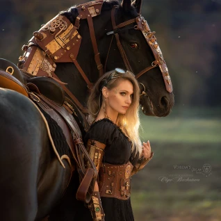 Кожаная амуниция "Стимпанк"