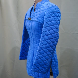 Синий поддоспешник с болеро