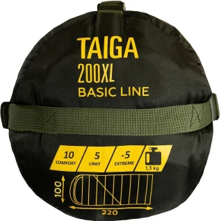 Спальный мешок Taiga 200 XL левый 2024 TRS-059L-L
