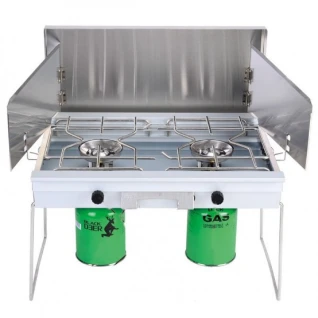 Плита походная газовая FIRE-MAPLE DOUBLE GAS BURNER BD-990