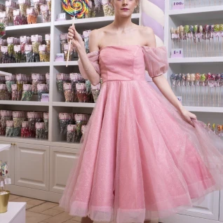 Платье вечернее Дина Pink