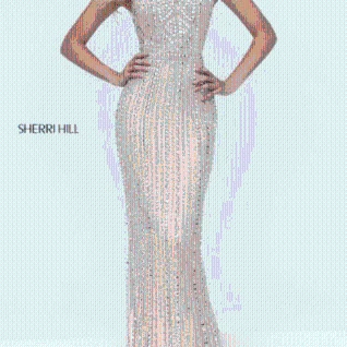 ВЕЧЕРНЕЕ ПЛАТЬЕ В СТРАЗАХ SHERRI HILL