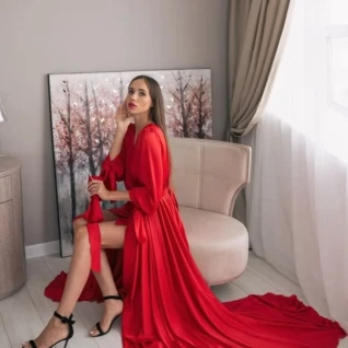 Платье вечернее Аполинария Red