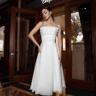 Платье свадебное Кайли без рукавов