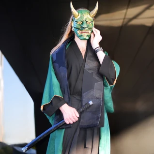 Ниндзя-костюм мужской Hannya 般若