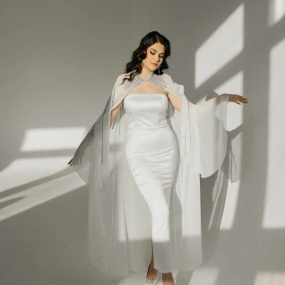 Накидка белая Афродита