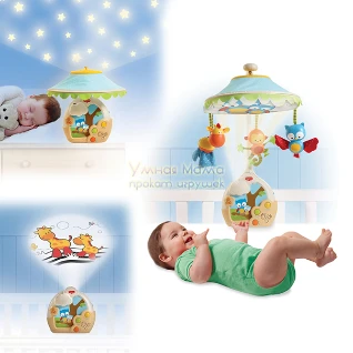 МОБИЛЬ-ПРОЕКТОР-НОЧНИК "ВОЛШЕБНАЯ ЛАМПА", TINY LOVE