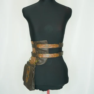 Пояс с подсумком "Стимпанк"