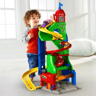 ТРЕК-ТРАНСФОРМЕР "НЕБОСКРЕБ" FISHER PRICE