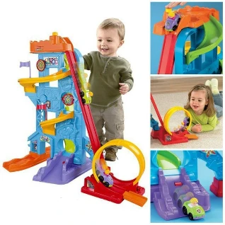 ИГРОВАЯ СТОЙКА - ТРЕК "МЕРТВАЯ ПЕТЛЯ", FISHER-PRICE