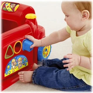 ОБУЧАЮЩИЙ МАШИНКА "СМЕЙСЯ И УЧИСЬ", FISHER PRICE