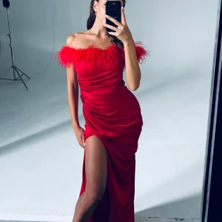 Платье вечернее Лусине Lux Красное