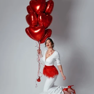 Платье вечернее мальта с поясом