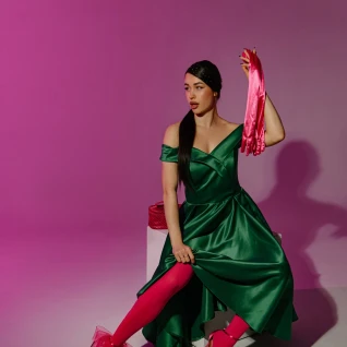 Платье вечернее Сью Green миди