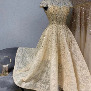 Платье вечернее Паулина Gold