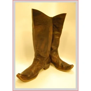 САПОГИ РУССКИЕ НАРОДНЫЕ МУЖСКИЕ (коричневые)