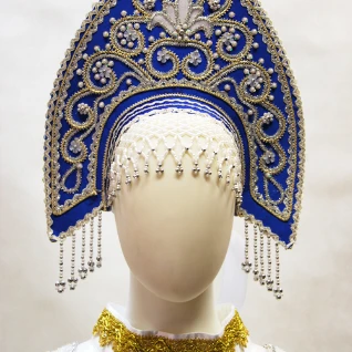 ГОЛОВНЫЕ УБОРЫ К КОСТЮМАМ СНЕГУРОЧЕК №6