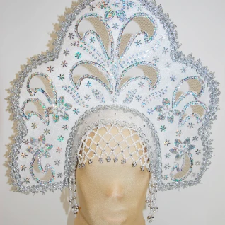 ГОЛОВНЫЕ УБОРЫ К КОСТЮМАМ СНЕГУРОЧЕК №8