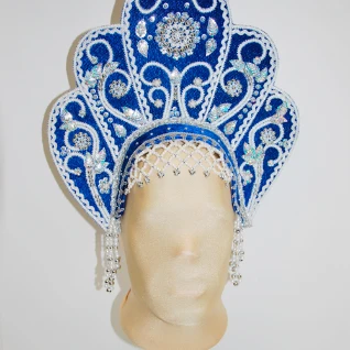 ГОЛОВНЫЕ УБОРЫ К КОСТЮМАМ СНЕГУРОЧЕК №9