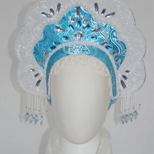 ГОЛОВНЫЕ УБОРЫ К КОСТЮМАМ СНЕГУРОЧЕК №13