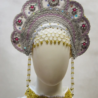 ГОЛОВНЫЕ УБОРЫ К КОСТЮМАМ СНЕГУРОЧЕК №16