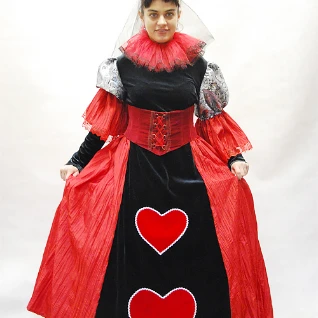 КОСТЮМ КАРТОЧНАЯ ПРИНЦЕССА ЧЕРВИ