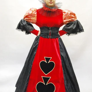 КОСТЮМ КАРТОЧНАЯ ПРИНЦЕССА ПИК