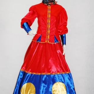 "КОСТЮМ РУССКИЙ ""ДЫМКА"" (атлас) "