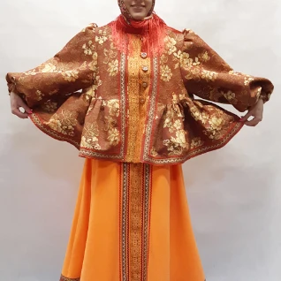 РУССКИЙ НАРОДНЫЙ КОСТЮМ БОЯРСКИЙ (флис+гобелен) №1