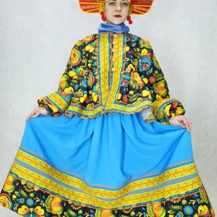 РУССКИЙ НАРОДНЫЙ ЖОСТОВСКАЯ КРАСАВИЦА №1