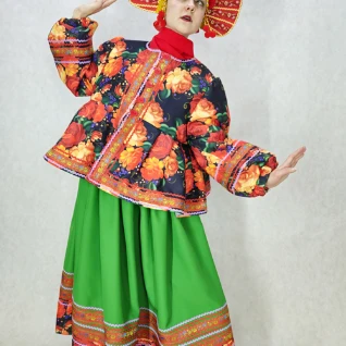 РУССКИЙ НАРОДНЫЙ ЖОСТОВСКАЯ КРАСАВИЦА №2