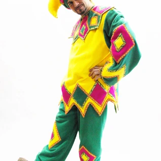 КОСТЮМ СКОМОРОХА (флис, на теплой подкладке) №2