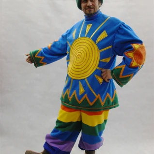 КОСТЮМ СКОМОРОХА (флис, на теплой подкладке) №3