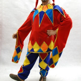 КОСТЮМ СКОМОРОХА (флис, на теплой подкладке) №4