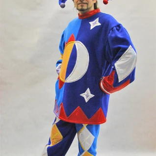 КОСТЮМ СКОМОРОХА (флис, на теплой подкладке) №5