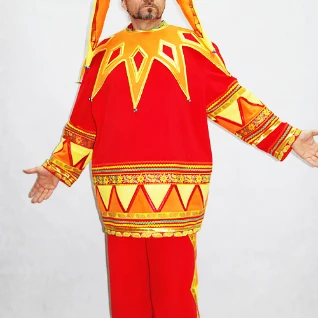 КОСТЮМ СКОМОРОХА (флис, на теплой подкладке) №7