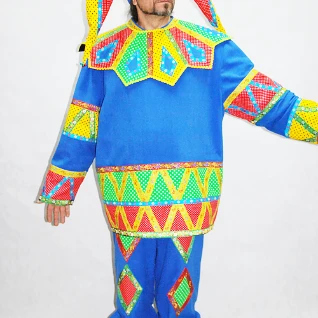 КОСТЮМ СКОМОРОХА (флис, на теплой подкладке) №8