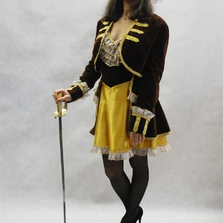 КОСТЮМ ПИРАТКА МАРСЕЛЬ (иск. замша)