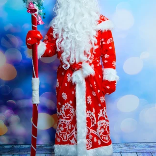 Дед Мороз костюм алый