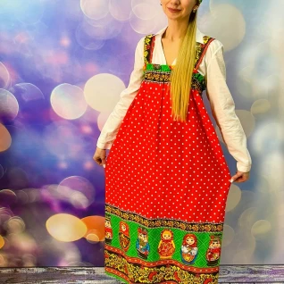 Русско-народный женский костюм