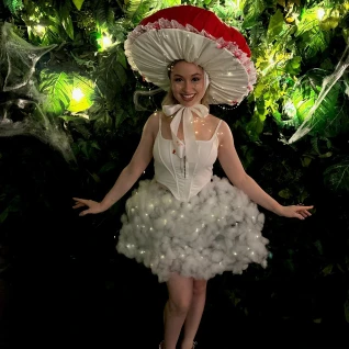 Шляпа для костюма Мухомора