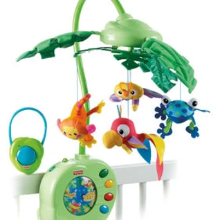 Музыкальный мобиль Fisher-price "Тропический лес"
