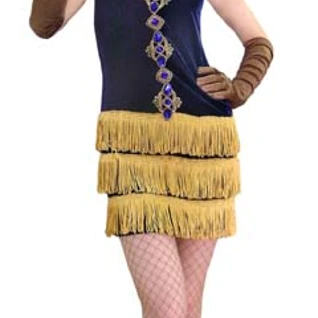 Синий бархат Платье