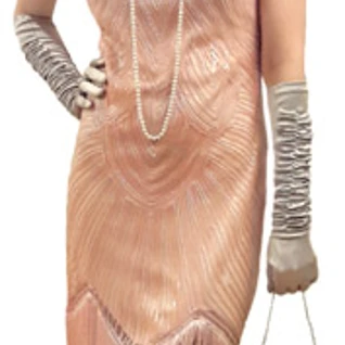 Чикаго розовое люкс Платье