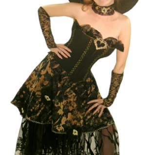 Ведьма золотая Костюм 