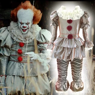 Пеннивайз серый Костюм