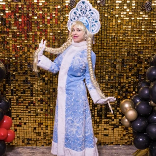 Снегурочка костюм голубой